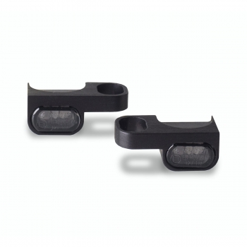 Nasty Lights LED Armaturenblinker - short - schwarz eloxiert oder Aluminium gebürstet - für DUCATI Modelle