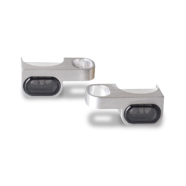 Nasty Lights LED Armaturenblinker - short - schwarz eloxiert oder Aluminium gebürstet - für YAMAHA Modelle