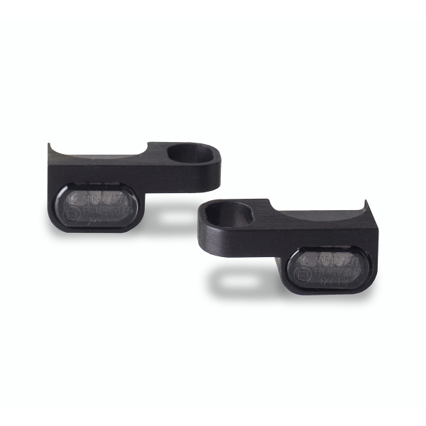 Nasty Lights LED Armaturenblinker - short - schwarz eloxiert oder Aluminium gebürstert - für Harley Davidson VRSC
